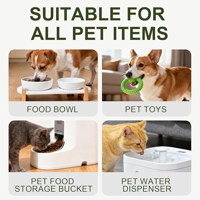 Pet Bowl Cleaner Mousse-Pet Safe Ingredients,Essential Techniques for Water and Food Bowl Hygiene-Dog Cat Wash Mousse Fragrance-Free