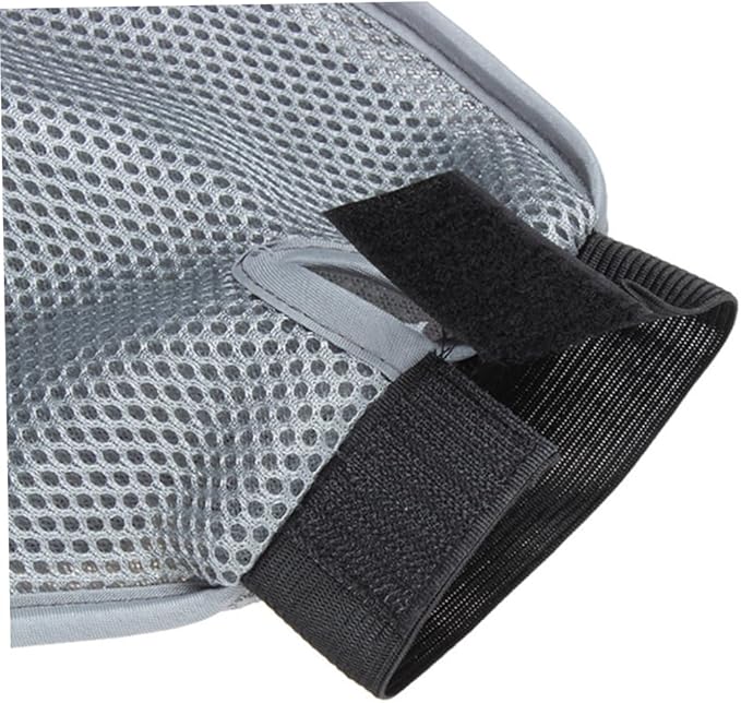 Pet Bath Glove Mitts Dog Cat Grooming Supplies Deshedding Brush Long Short Hair Dual Sided Rubber Steel Needle Mitt Care