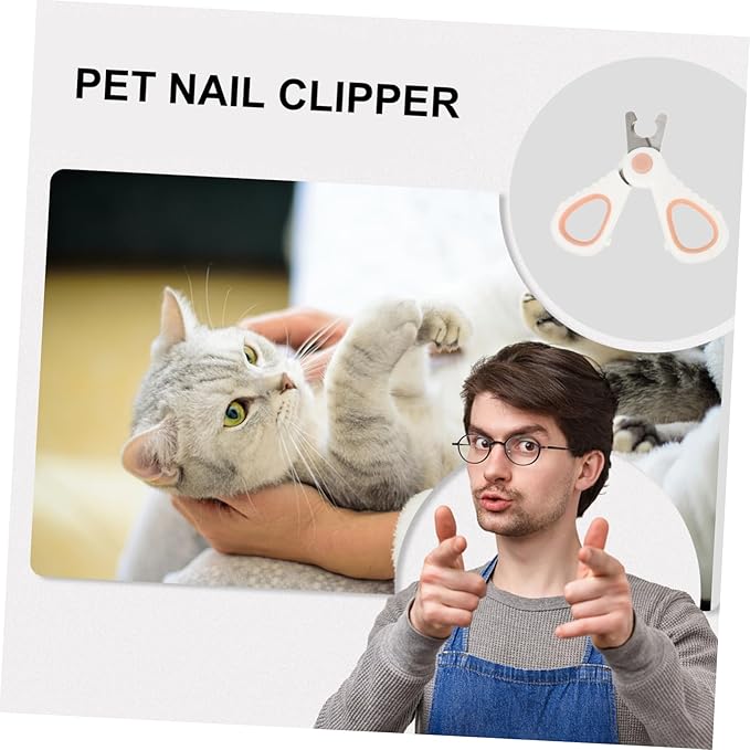 GALPADA Portable Pet Nail Clipper for Dogs Cats Safe Use Claw Trimmer Tool for Grooming Pet Owners to Prevent Over-Cutting and Ensure Comfort
