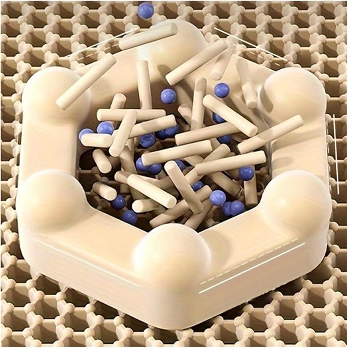 1pcs Large Size Cat Litter Mat Double Layer Design Easy Cleaning 60X90cm