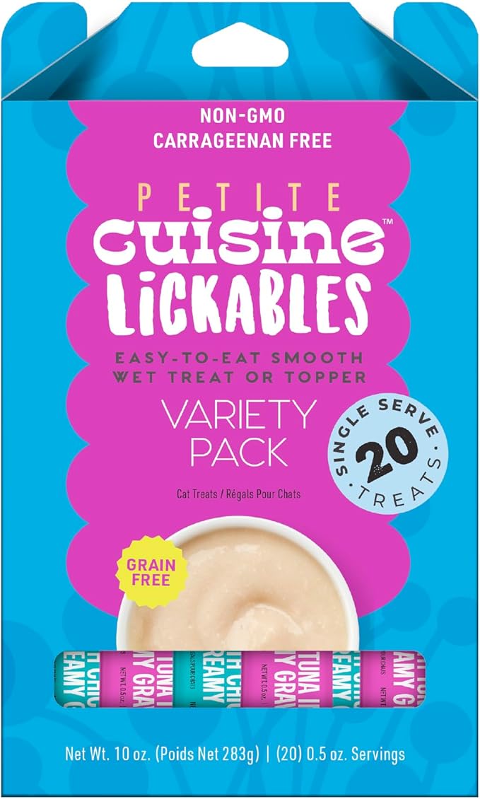 PETITE CUISINE Lickables Variety Pack, 0.5 oz. (20 Count)