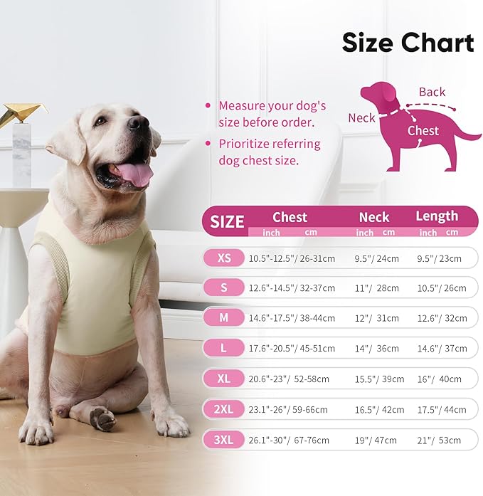 Fleece Lining Dog Hoodie with Harness Built in,Extra Warm Medium Dog Jacket in Winter Doggie Coats with Hooded,Light Yellow XL