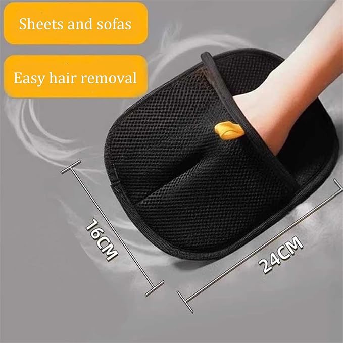 Pet Grooming Glove, Pet Hair Remover Electrostatic Gloves, Reusable Double Sided Electrostatic Pet Hair Remover, for Cats & Dogs (1pcs)