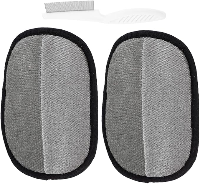 3pcs Cat Dog Hair Remover - Pet Hair Remover Reusable - Electrostatic Removal Tool Cat Grooming Gloves for Couch