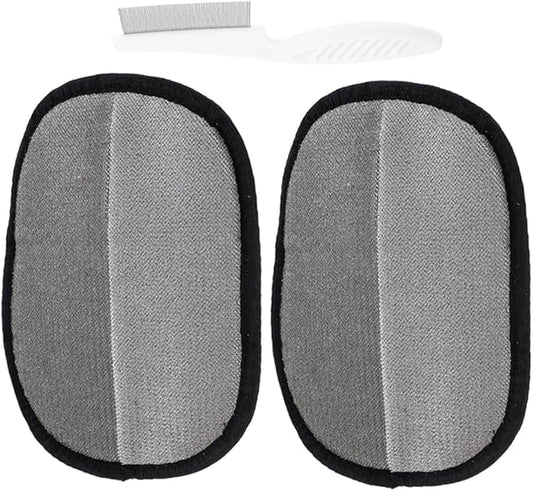 3pcs Cat Dog Hair Remover - Pet Hair Remover Reusable - Electrostatic Removal Tool Cat Grooming Gloves for Couch