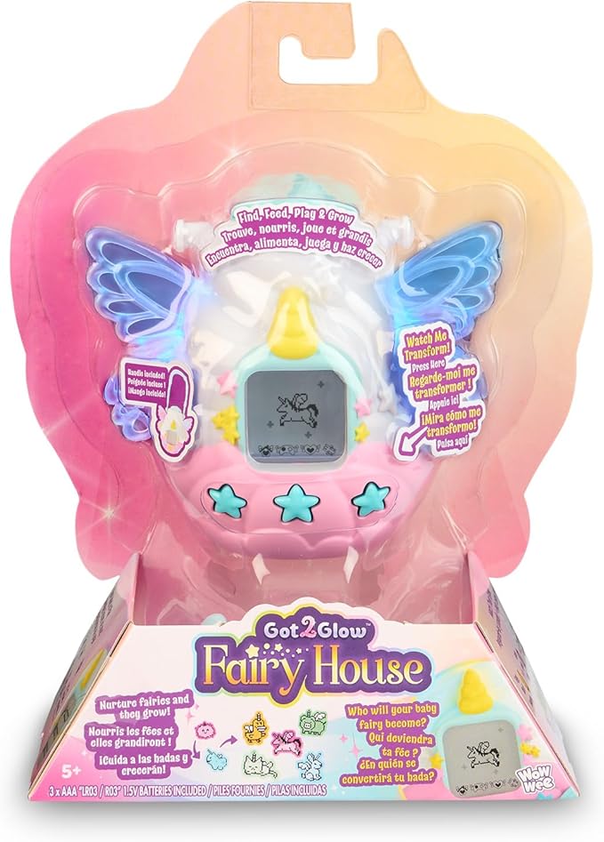 Got2Glow Fairy House – 9 Virtual Interactive Fairy Pets, Find, Care and Watch Them Grow (Ages 5+)