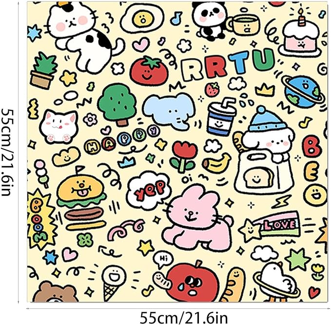 Cat Grooming Wrap Adherent - Adhesive Anti-Bite Fabric Swaddle Cat Wrap, Adhesive Wrap for Grooming Cats, Screen Cleaning Cloth Cat Claw Care Adherent Restraint Wrap for Pet Shelter, Home