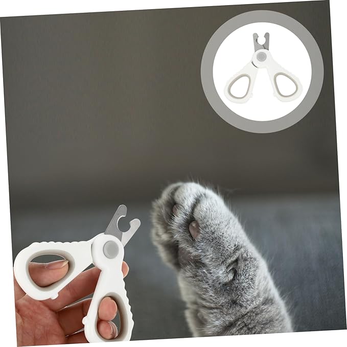 Toyvian 1Pc Cat Nail Clipper Ergonomic Design for Nail Trimming Pet Grooming Tool for Cats and Pets