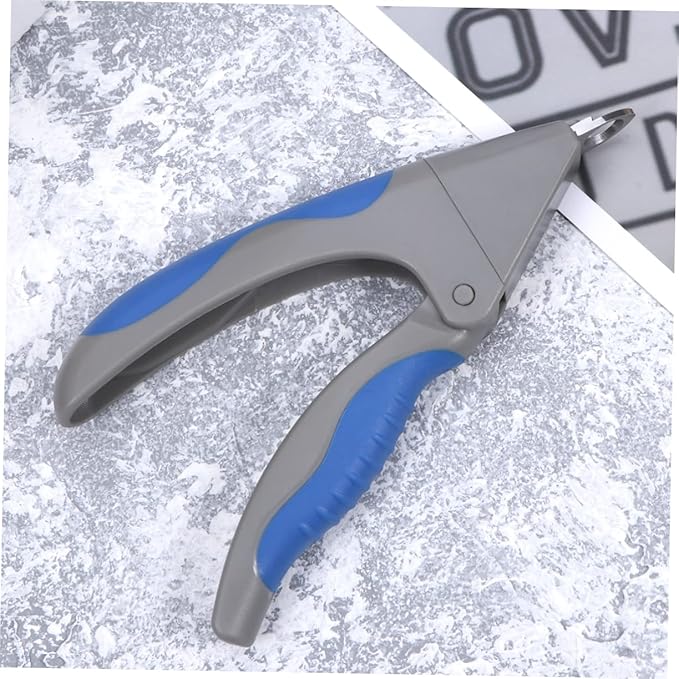 BESPORTBLE 2pcs Stainless Steel Pet Nail Cutter Dog Cat Clipper Slot Design for Comfortable Grip for Grooming Dogs Cats Birds and Pets