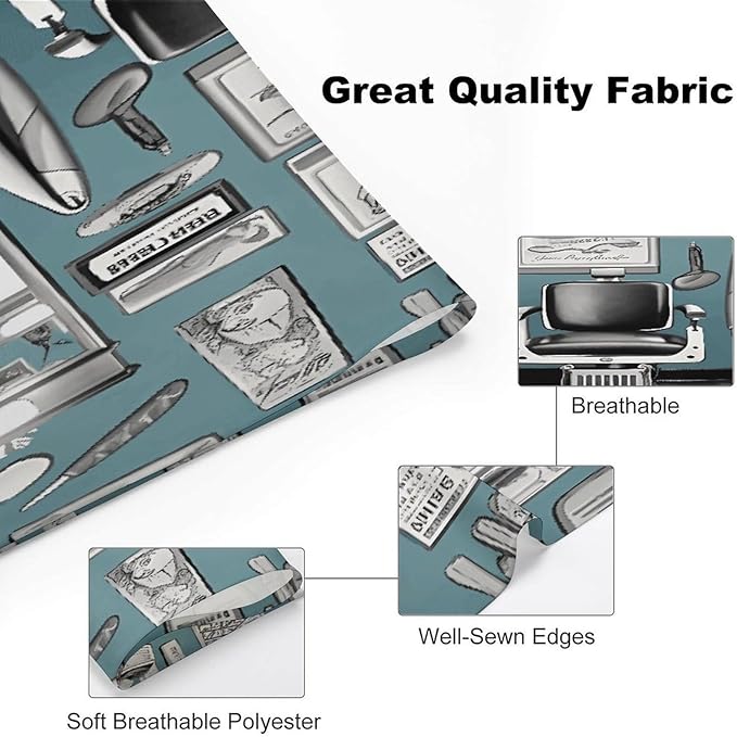 Dog Bandana Spring Pet Scarf Adjustable Triangle Barber Shop Printing Dog Bib Washable Polyester Puppy Bandana for Small Medium Large Dogs Cat Birthday Party Supplies