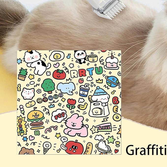 Grooming Cat Fabric Wrap - Adhesive Anti-Bite Fabric Swaddle Cat Wrap, Cat Grooming Swaddle Wrap | Screen Cleaning Cloth Cat Claw Care Adherent Restraint Wrap for Pet Shelter, Home