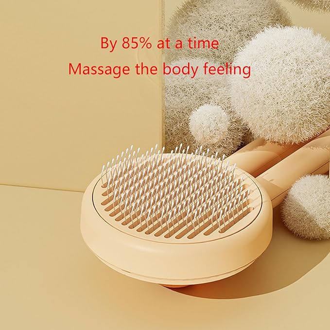 Cat Hair Comb Pet Cat Brush Pet Massage Brush Rub Hair Removal Combs For Dogs For Cat Pet Grooming Combs Bath Supplies Pet Cat Brush, Mint Green