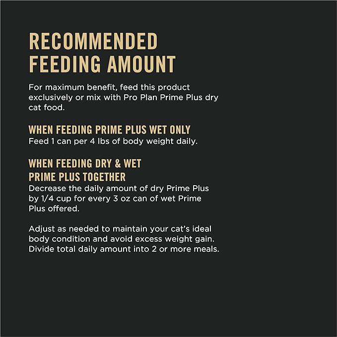 Purina Pro Plan Senior Cat Food Wet Pate, Chicken and Beef Entree - (Pack of 24) 3 oz. Pull-Top Cans