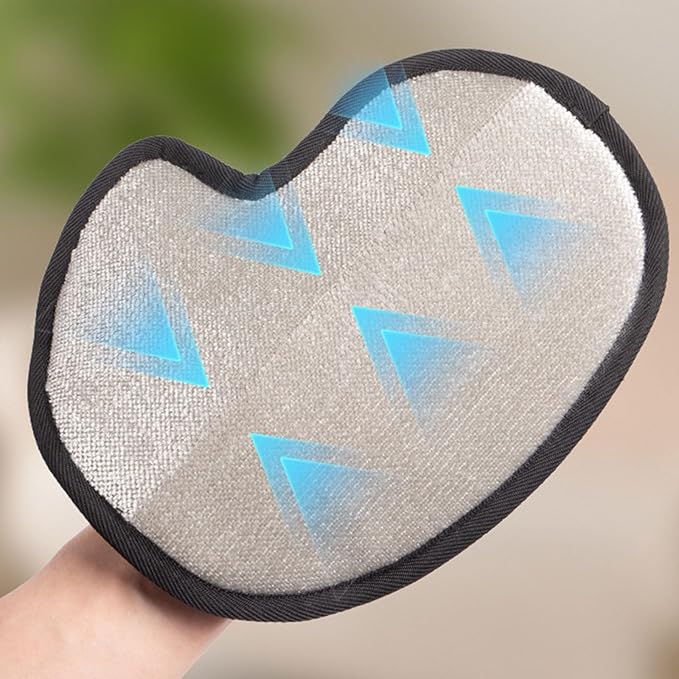 Reusable Pet Grooming Glove Double Side Hair Remover Brush Removes Shedding for Dog Cats Grooming Supply Reusable Pet Brush Glove