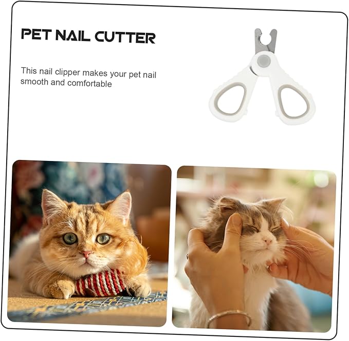 KESYOO PET Nail Clipper for Cats and Dogs Professional PET Trimming Scissor Safety Guard Portable and Easy to Use for Nail Care and Grooming