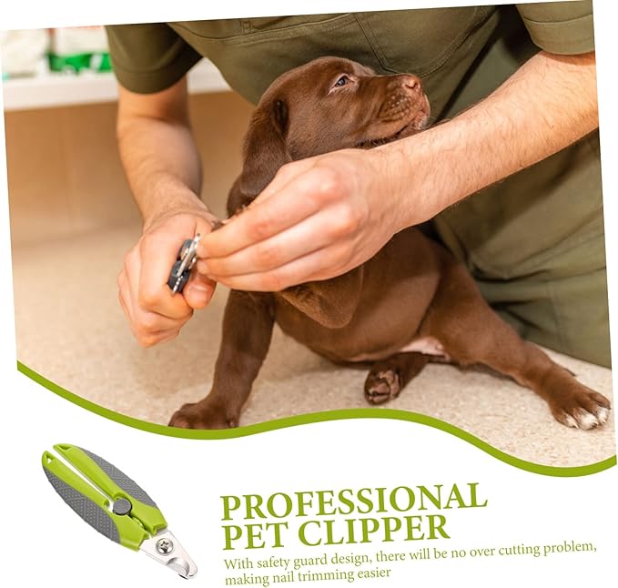 BESPORTBLE Portable Pet Nail Clipper for Dogs and Cats Ergonomic Design Comfortable to Hold Suitable for Home Grooming and High Sharpness Blades for Safe Trimming