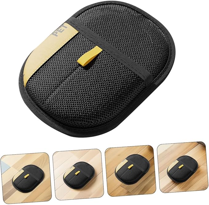 POPETPOP Cat Grooming Gloves Hair Removal Static Removal Gloves Pet Double-Sided Grooming Mitts Pet Hair Remover Reusable for Home