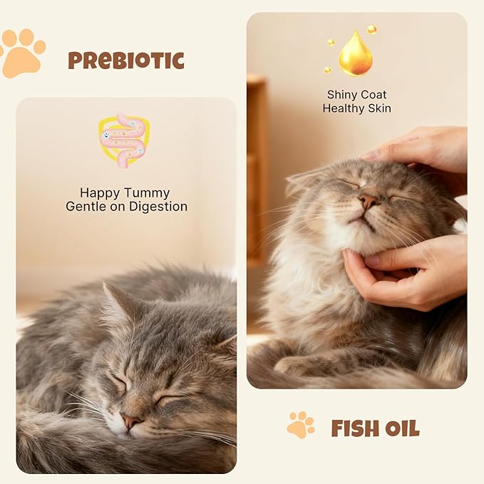 Balanced Tuna & Chicken Lickable Cat Treat – 20 Tubes of Healthy Squeeze Up Creamy Snacks with Functional Nutrients for Hydration, Digestive & Coat Health – Grain Free, High Protein, Low Calorie