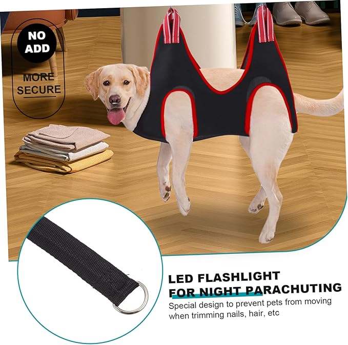 1set Pet Grooming Hammock for Cats Dogs Breathable Design for Easy Nail Trimming Random for Pets Convenient Assembly Disassembly Grooming Tool