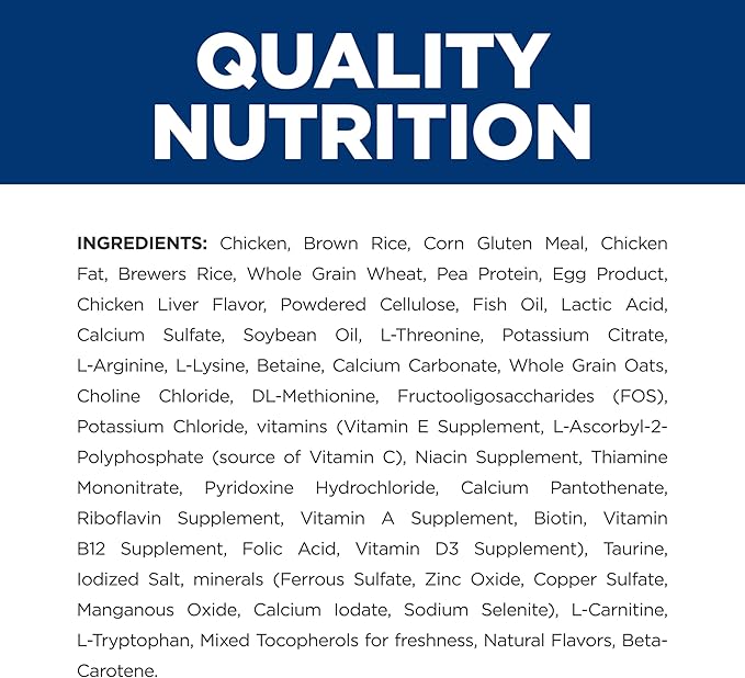 Hill's Prescription Diet k/d Kidney Care with Chicken Dry Cat Food+, Veterinary Diet, 4 lb. Bag