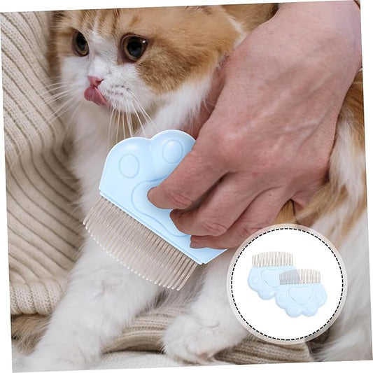 2pcs Hair Remover Comb Pet Grooming Brush for Cats Dogs Pet Cleaning Supplies