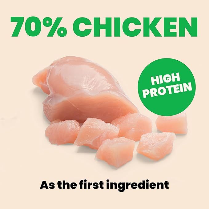 almo nature HQS Natural Wet Cat Food Chicken and Cheese in Broth, Grain-Free, 2.47 oz (Pack of 24)