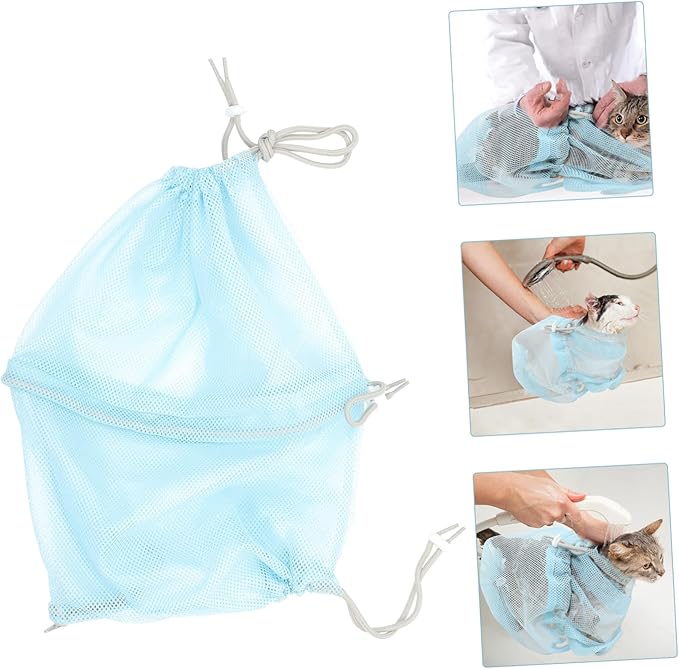 BESPORTBLE 1Pc Cat Grooming Pouch Scratch Pet Bag for Bathing Medicine Nail Trimming and More Durable Fast Dry Wear Resistant