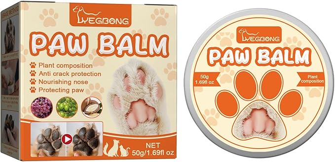 Paw Balm Protectant Cream for Moisturize Pet Paws (60G)
