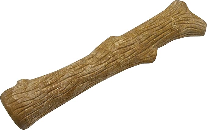 Pupstages Dogwood Dog Chew Toy – Real-Wood Blend, Natural Flavor & Texture, Moderate Chewers, Medium, 7.5"