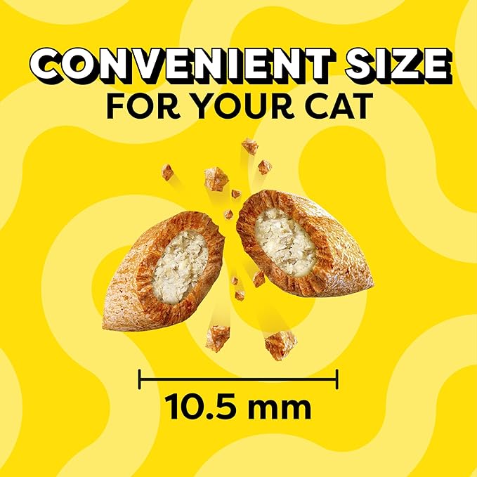 Temptations Cat Treats MixUps Surfer's Delight, Tuna, Shrimp, Salmon Flavor, Crunchy and Soft Cat Treats, 30 oz. Tub