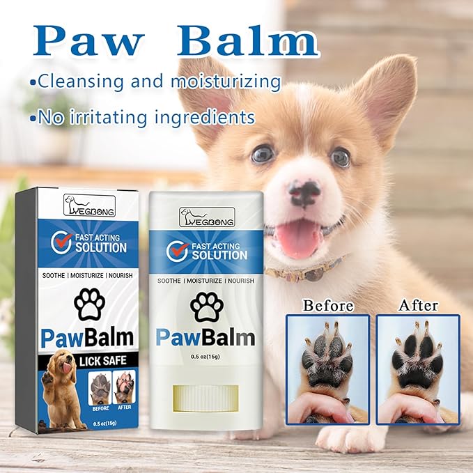 Paw Balm Protectant Cream for Moisturize Pet Paws (Dogs)