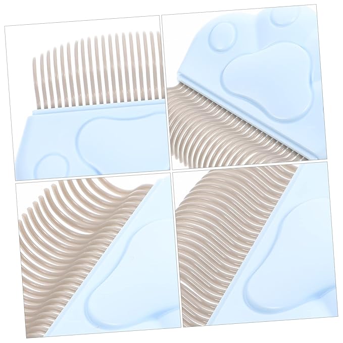 BESPORTBLE 2Pcs Feline Combs PET Grooming Brushes for Cats and Dogs Effective Hair Removal Tool Indoor Cat Comb for Loose Fur and Mats