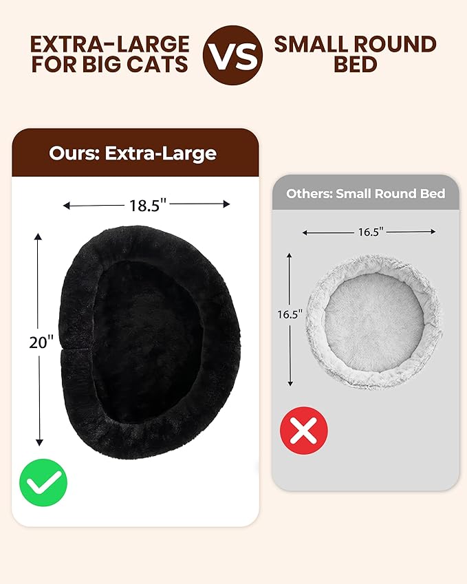 L&W BROS. Cat Desk Bed, 20.5"x18.5" Foldable Clamp-On Desk Cat Hammock for Large Cats, 50lb Capacity Space-Saving Desk Cat Perch with Washable Plush Fleece Cover for Gaming & Office Desk