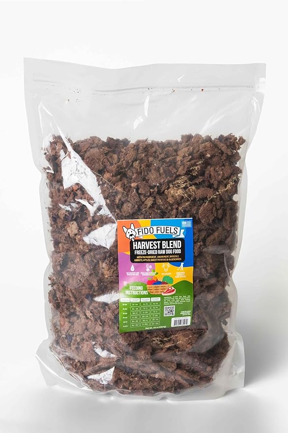 Harvest Blend Freeze Dried Dog Food - 7oz Bag