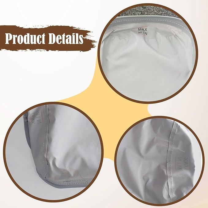 Automatic Cat Liner Tray Litter Mat Accessory Easy to Clean Scratch Resistant Waterproof Removable Soft Mat 16.54x13.39 inch