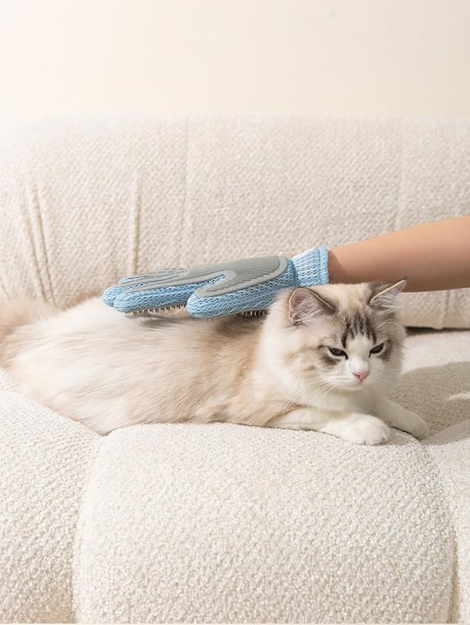 Pet hair removal gloves for cats and dogs, universal massage, bathing, and soaking integrated, front side grooming for cats, back side hair removal