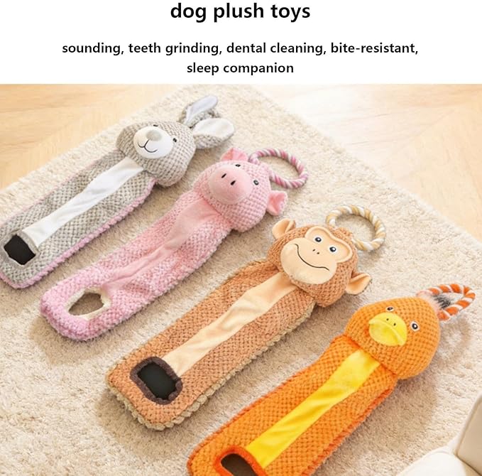 Dog Chew Toys | Tough Pet Teething Supplies,Entertaining Puppy Toys - For Cats, Training, Chewing, Boredom, Home, Travel, Car,