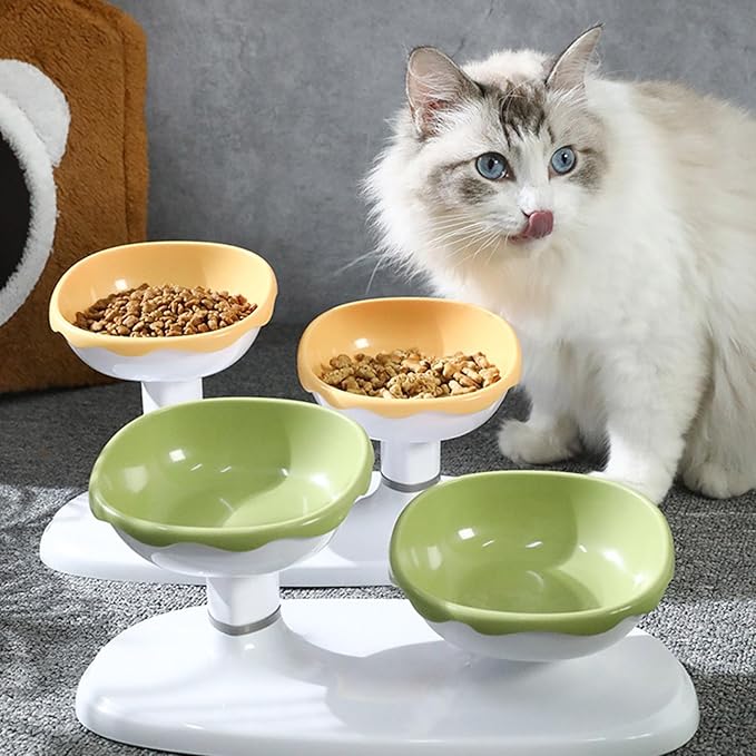 Antiskid Puppy Feeding Food Bowls Set Feeders Lift Table Pet Shops Supply for Modern Homes Pet Bowls for Multiple Dogs