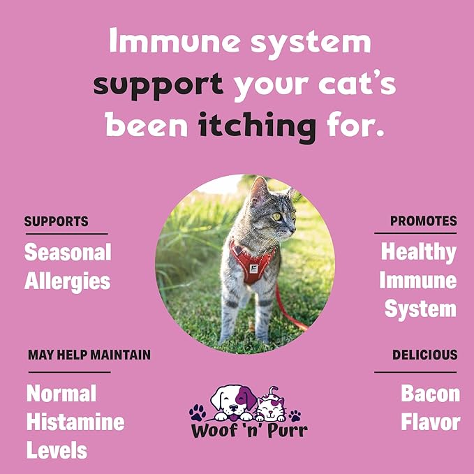 Immune Support for Cats - Helps to Support a Healthy Immune System - Cat Immune Booster - Cat Immune Support - Cat Immune Supplement - Immune Support Cats - Cat Immune Support Supplement - 1 fl oz