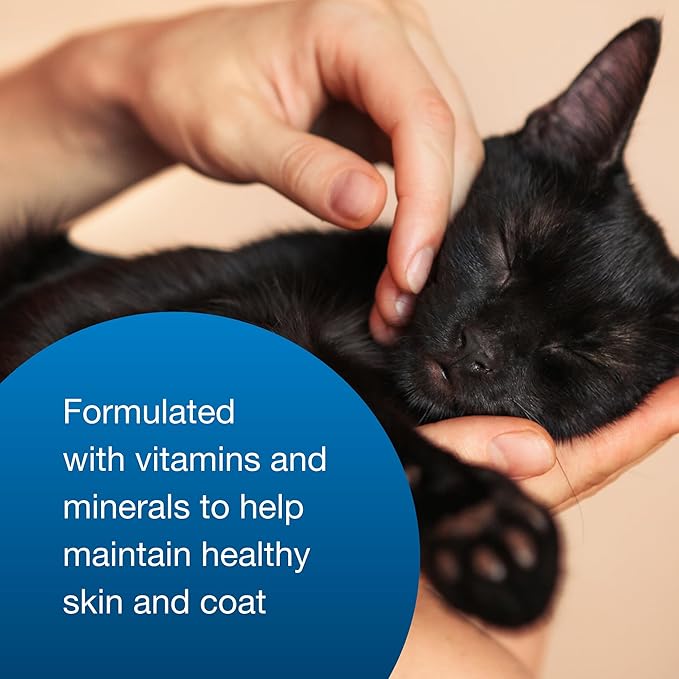PetAg Vitamin & Mineral Gel Supplement for Cats - 3.5 oz - Provides Basic Daily Vitamins & Minerals for Cats 4 Months and Older - Easy to Digest (Pack of 2)