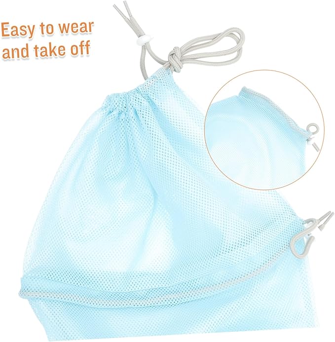 Kisangel 1pc Cat Grooming Pouch Scratch Resistant Bath Bag for Cats Multi-Functional Pet Care Bag Easy to Use and Drain
