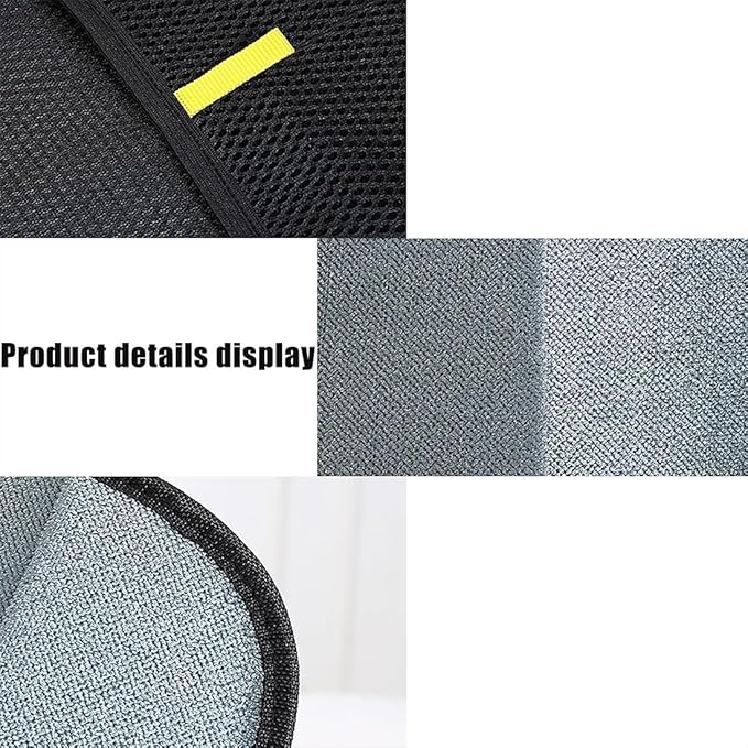 Pet Hair Remover, Pet Hair Remover Electrostatic Gloves, Washable and Reusable Double Sided Pet Hair Removal Mitt for Couch, Furniture, Carpet, Car Seat, Cat Grooming Tools (1)