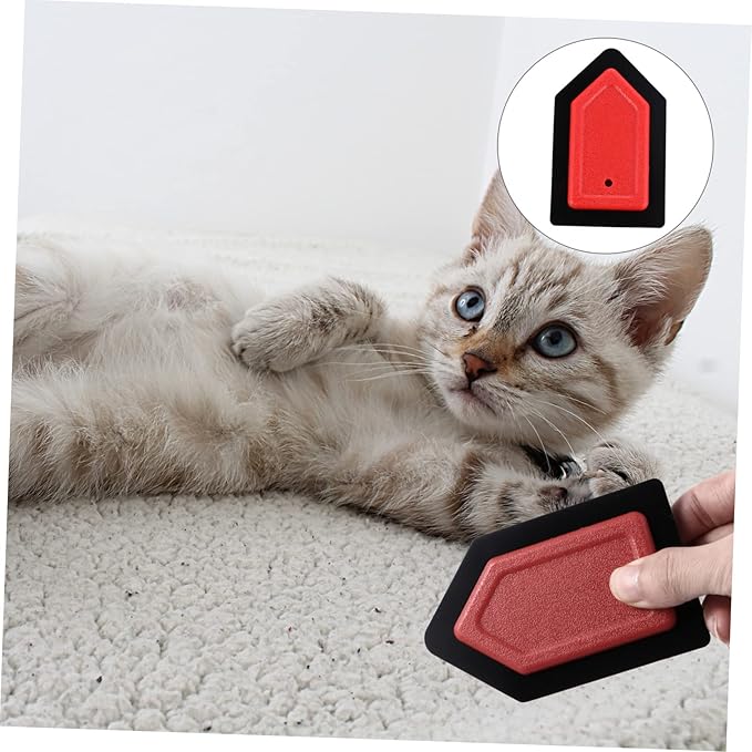 TOYANDONA Portable PET Hair Remover for Clothes and Furniture Mini Dog and Cat Grooming Brush Reusable Design Effective Fur Removal Tool for Home and Car