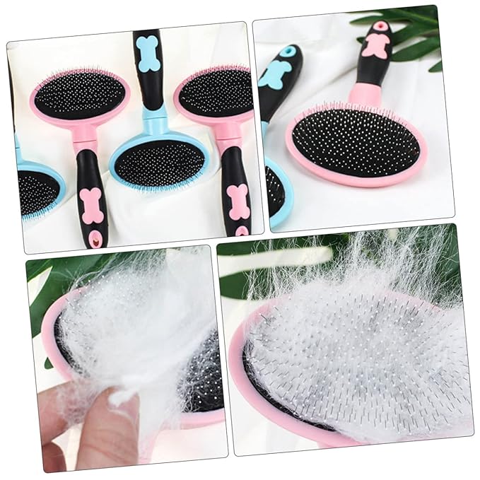 BESPORTBLE 1pc Cat Grooming Tool Self- Pet Massage Comb for Cats Dogs Ergonomic Design Material for Shedding Hairdressing Lightweight Comfortable Grip