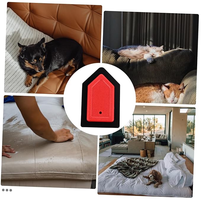 TOYANDONA Portable PET Hair Remover for Clothes and Furniture Mini Dog and Cat Grooming Brush Reusable Design Effective Fur Removal Tool for Home and Car