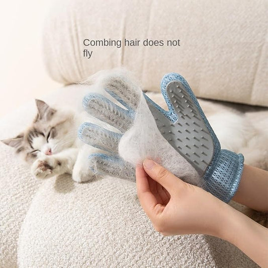 Pet hair removal gloves for cats and dogs, universal massage, bathing, and soaking integrated, front side grooming for cats, back side hair removal
