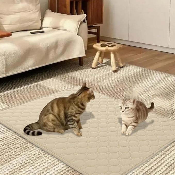 Absorbent Dog Pee Pads, XL Potty Training Mats, 50*60cm Reusable Cat Urine Pad for Hygiene Control Pet Supply for Indoor Outdoor Travel Sleeping Playing Whelping Home Puppy Kitten