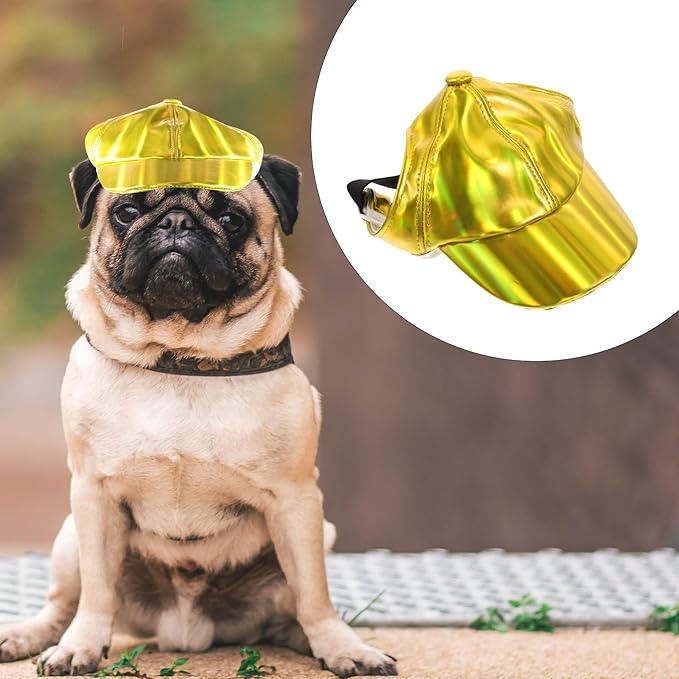 Dog Hat Baseball Cap for Small Dogs Bright Color XL Wear-Resistant Decor Portable for Outdoor Use and Pet Supplies
