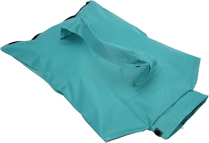 Qiilu Breathable Cat Grooming Restraint Bag Foldable Pet Carry Bag for Bathing Washing Nail Trimming Adjustable Neck Circumference - SuppliesCatsGroomingClaw Care (Blue)