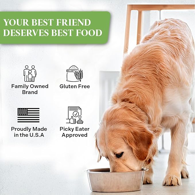 Healthy Dogma - PetMix Dehydrated Lamb Dog Food, Clean Ingredient Food - No Preservatives, Homemade Dog Food Lamb Dinner (2 lbs)